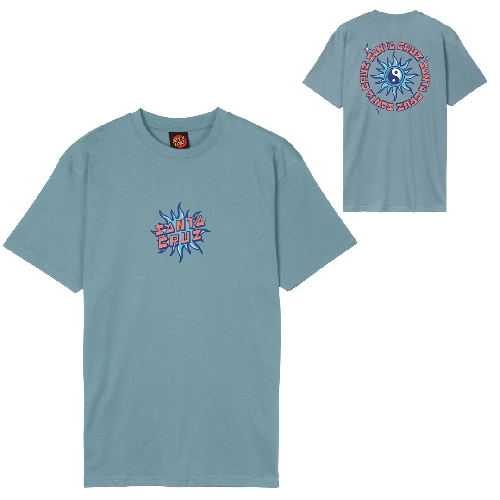 SANTA CRUZ SOL TRIPPER TEE Stone Blue
