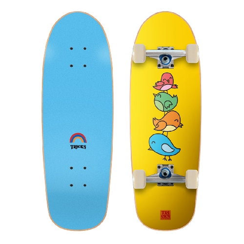 TRICKS BIRDS COMPLETE DECK 8.25 x 25.75