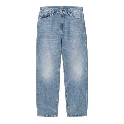 CARHARTT WIP AARON PANT Blue burst washed