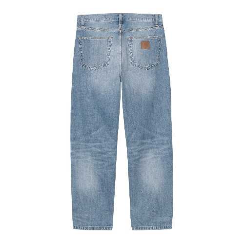 CARHARTT WIP AARON PANT Blue burst washed