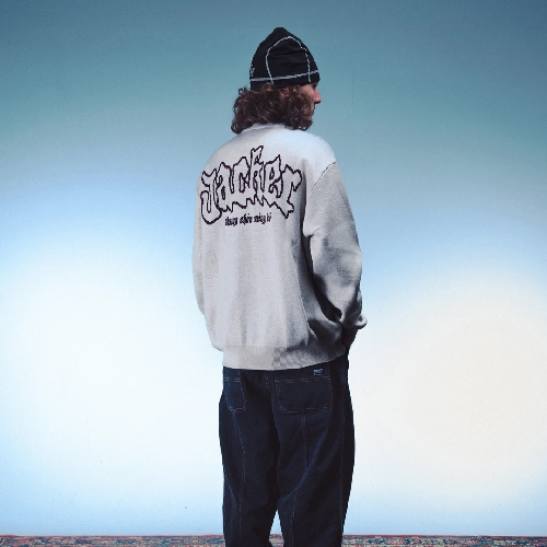 JACKER ZHOU KNIT CREWNECK Beige