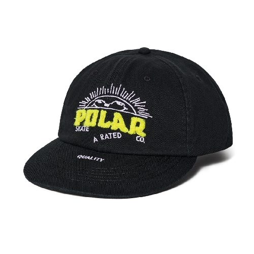 POLAR CHEEKY SUN RAMY CAP Black