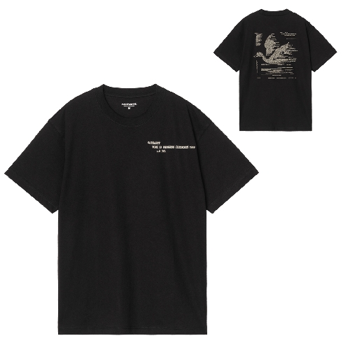 CARHARTT WIP PUNCHED TSHIRT Black