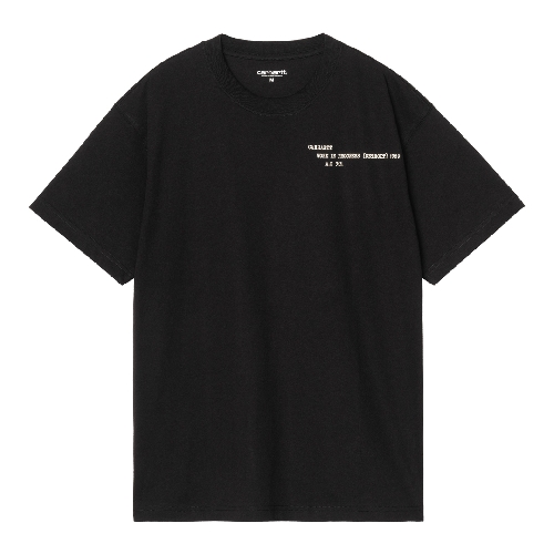 CARHARTT WIP PUNCHED TSHIRT Black