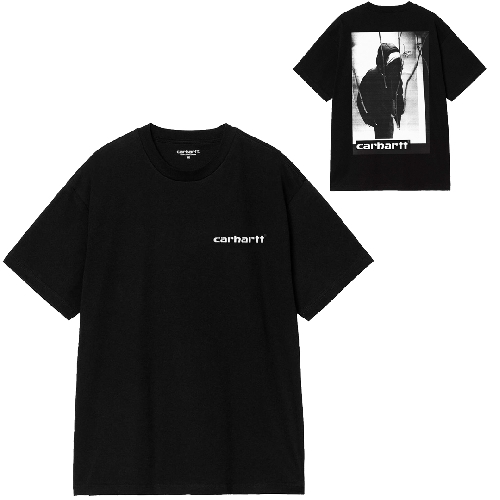 CARHARTT WIP ARCHIVE SCRIPT TSHIRT Black