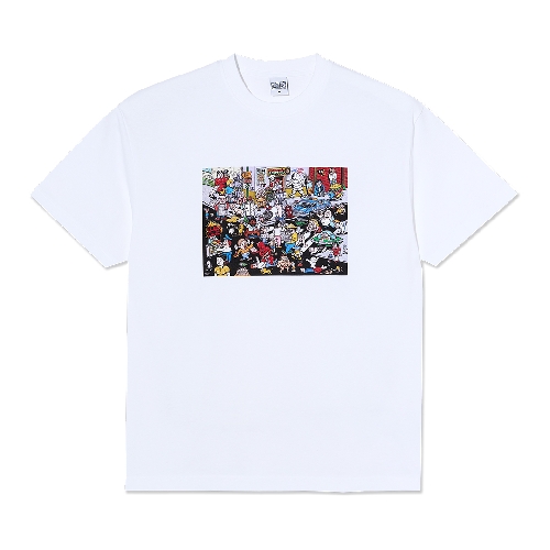 POLAR STREET CORNER TEE White