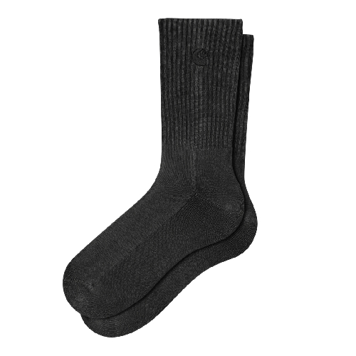 CARHARTT WIP HUDSON SOCKS Black chalk wash