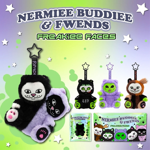 Ripndip NERMIEE BUDDIEE AND FWENDS MYSTERY BAG Freakiee Faces