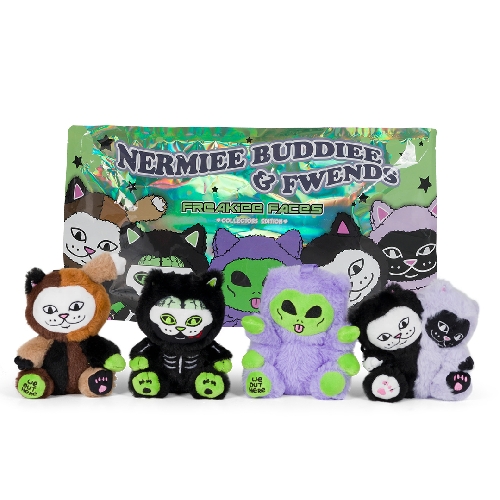 Ripndip NERMIEE BUDDIEE AND FWENDS PACK Freakiee Faces