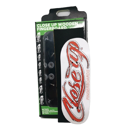 CLOSE UP WOODEN FINGERBOARD 34MM Coke Logo