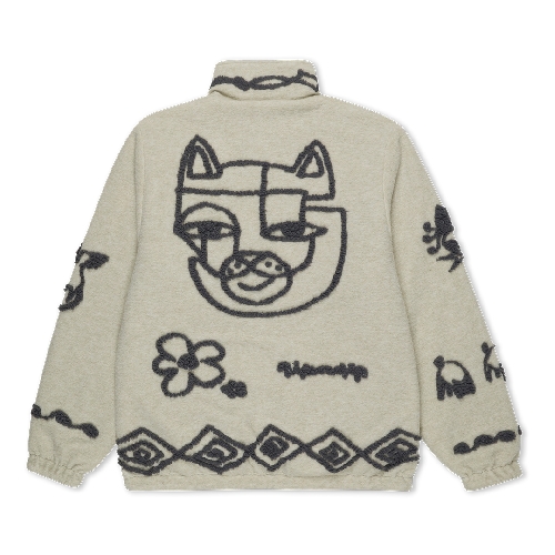 Ripndip BLONDED REVERSIBLE JACKET Sand Charcoal