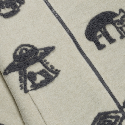 Ripndip BLONDED REVERSIBLE JACKET Sand Charcoal