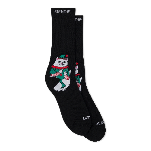 Ripndip NERMAL ELF SOCKS Black