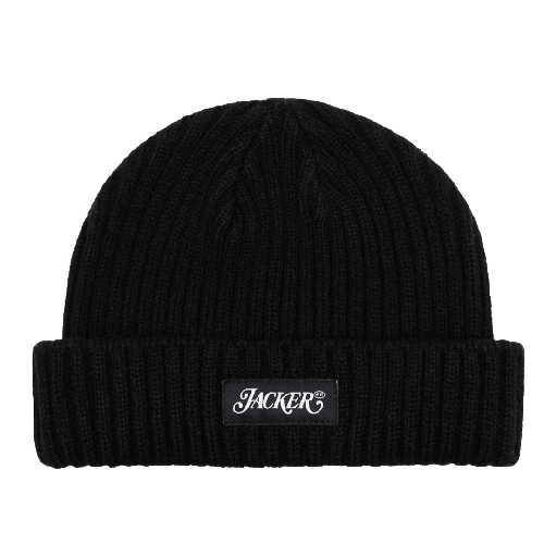 JACKER CLASSIC SHORT BEANIE Black