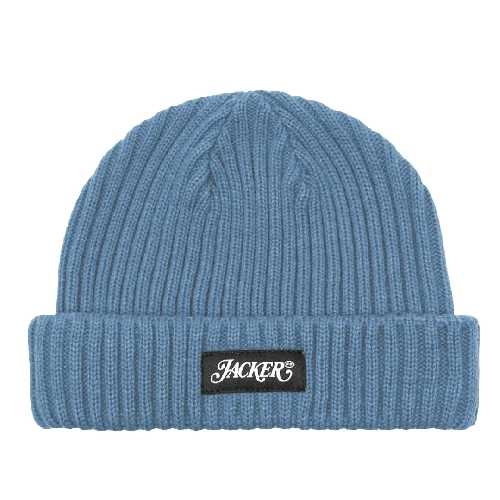JACKER CLASSIC SHORT BEANIE Blue