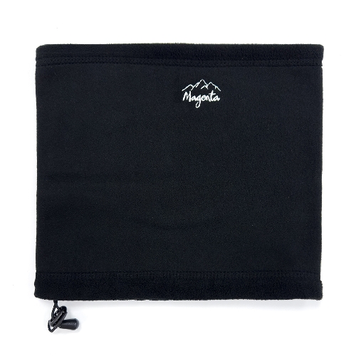 MAGENTA CONVERTIBLE FLEECE BEANIE Black