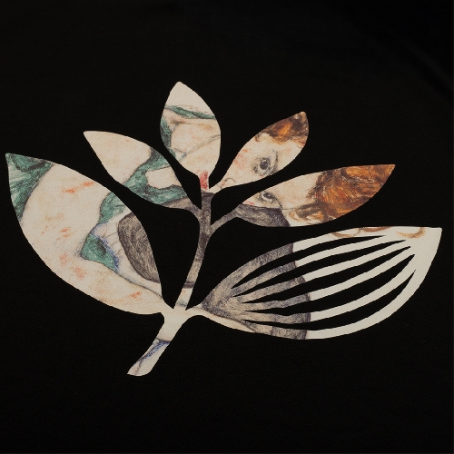 MAGENTA VIENNA TEE Black