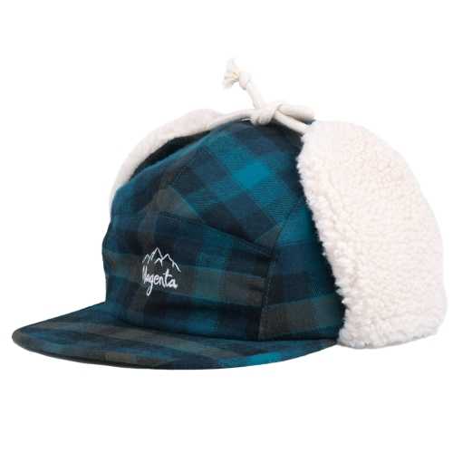 MAGENTA MTN FLAPS 5P HAT...