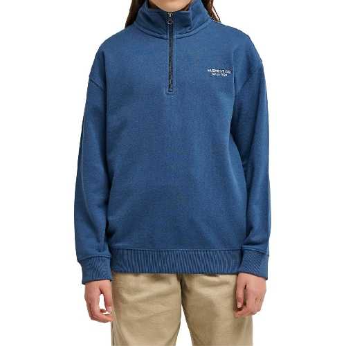 ELEMENT CO EMB QUARTER ZIP YOUTH Dark denim