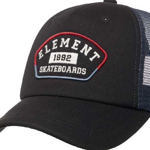 ELEMENT TEAM TRUCKER CAP Flint black