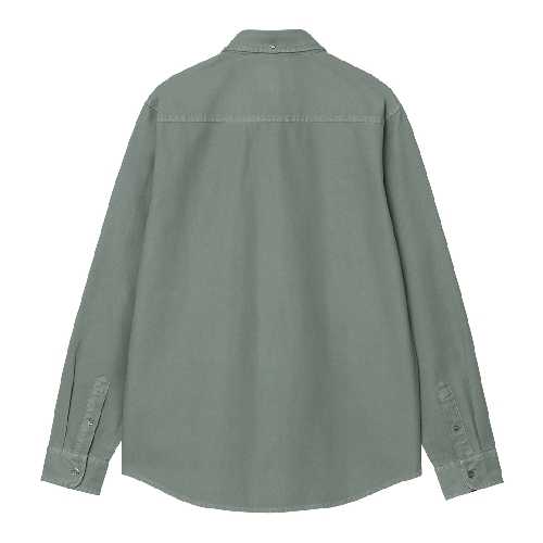 CARHARTT WIP LS BOLTON SHIRT Velvet Green garment dyed