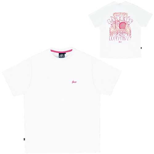FARCI TEUF TEE white