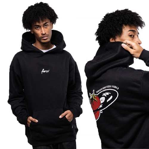 FARCI TOMATO HOODIE black