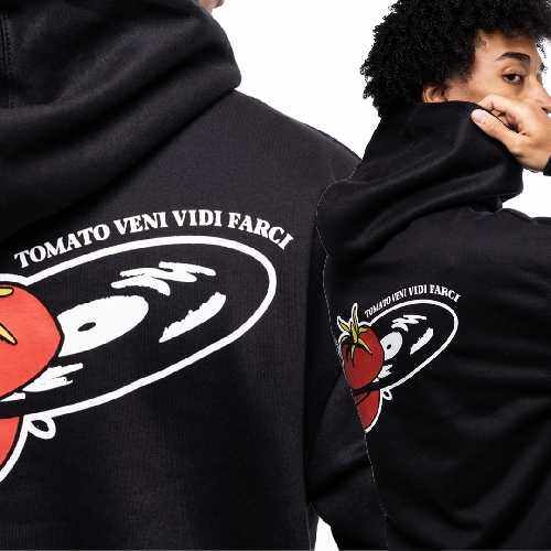 FARCI TOMATO HOODIE black