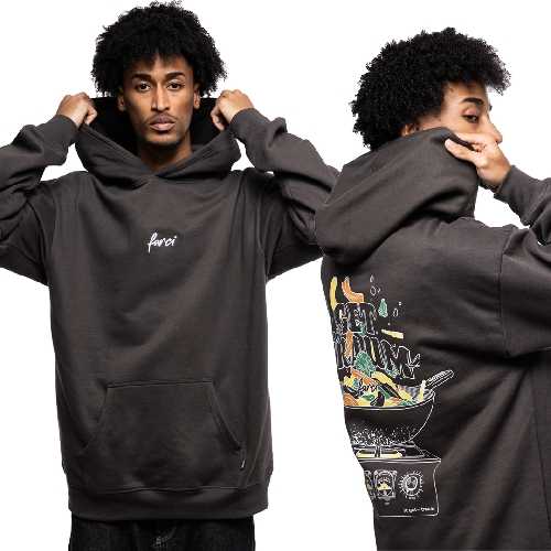 FARCI TRAUM HOODIE grey