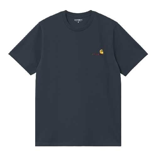 CARHARTT WIP AMERICAN SCRIPT TSHIRT Deep Night