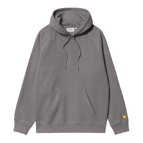 CARHARTT WIP HOODED CHASE SWEAT Porphyry Gold