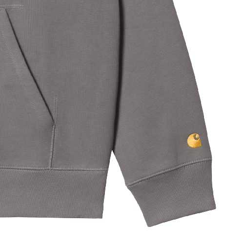 CARHARTT WIP HOODED CHASE SWEAT Porphyry Gold