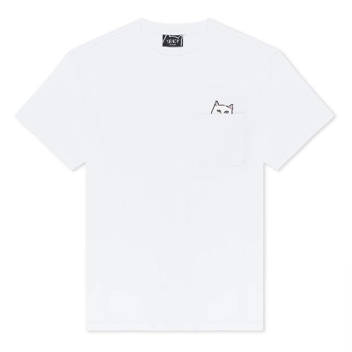 Ripndip LORD NERMAL POCKET TEE white