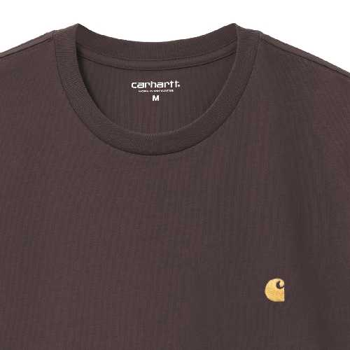 CARHARTT WIP CHASE TSHIRT Shale Gold