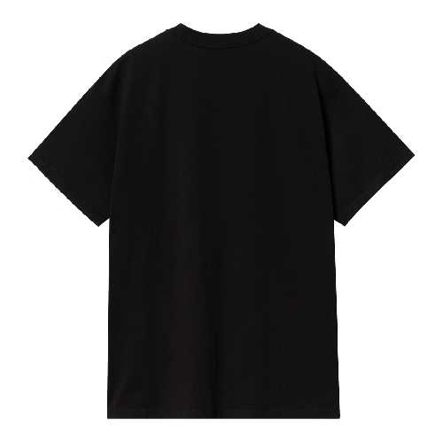 CARHARTT WIP SCRIPT EMBROIDERY TSHIRT Black White