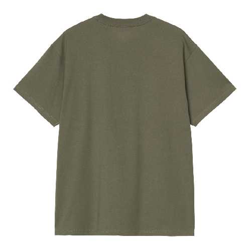 CARHARTT WIP SCRIPT EMBROIDERY TSHIRT Leaf White