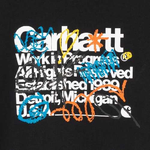 CARHARTT WIP PRIMARY TSHIRT Black 