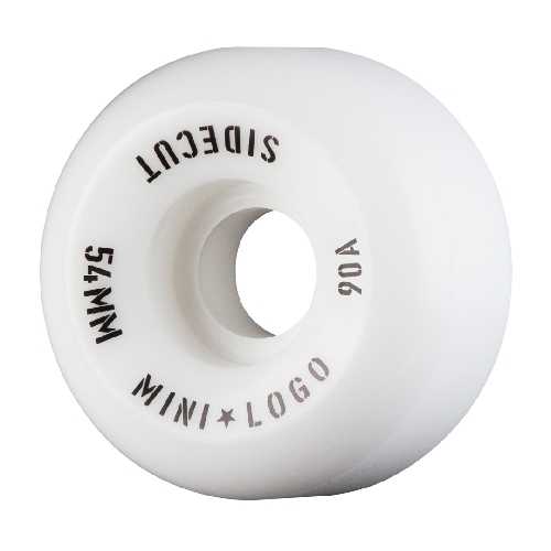 MINI LOGO SIDECUT HYBRID III WHITE WHEELS 90a 54mm