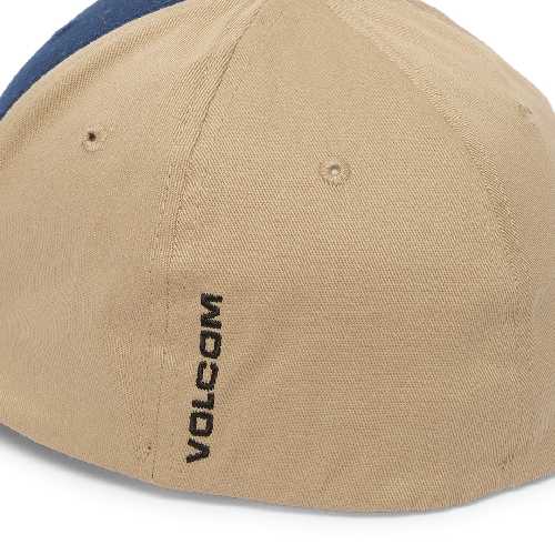 VOLCOM FULL STONE FLEXFIT HAT Dust Bowl Indigo