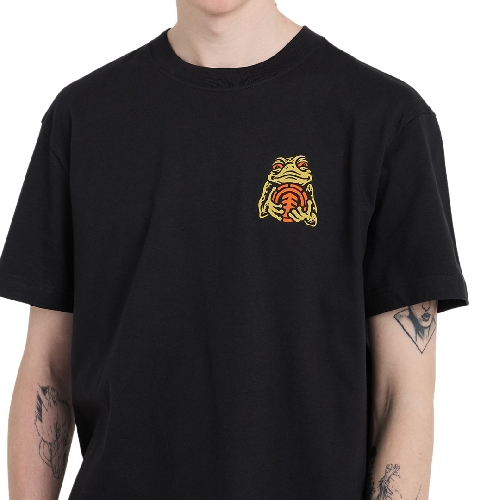 ELEMENT TIMBER THE FROG SS TEE Off Black