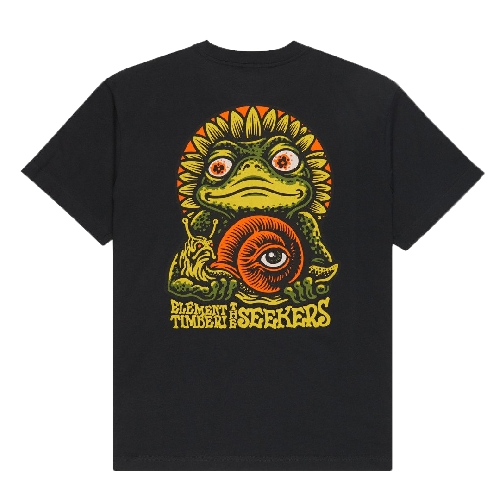 ELEMENT TIMBER THE FROG SS TEE Off Black