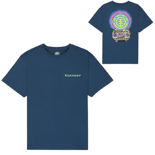ELEMENT FORTUNE SS TEE YOUTH Dark denim
