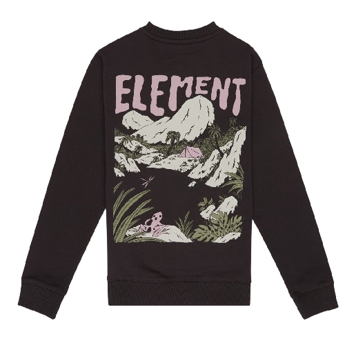 ELEMENT LAKESIDE CR YOUTH Off black