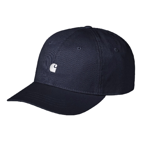 CARHARTT WIP MADISON LOGO CAP Dark Navy White