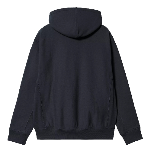 CARHARTT WIP HOODED AMERICAN SCRIPT SWEAT Deep Night