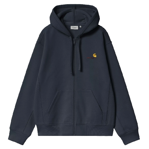 CARHARTT WIP HOODED AMERICAN SCRIPT JACKET Deep Night