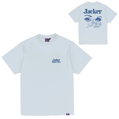 JACKER MIGHTY BLUE TEE Blue