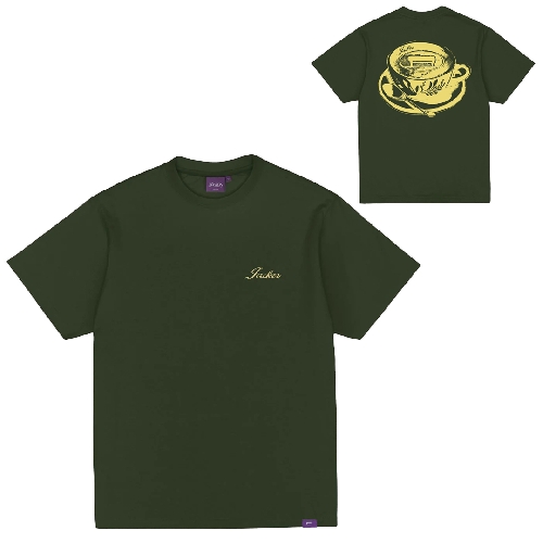 JACKER COFFEE TIME TEE Green