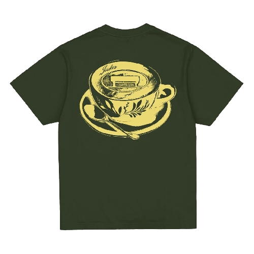 JACKER COFFEE TIME TEE Green