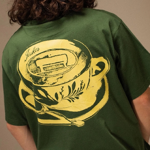 JACKER COFFEE TIME TEE Green